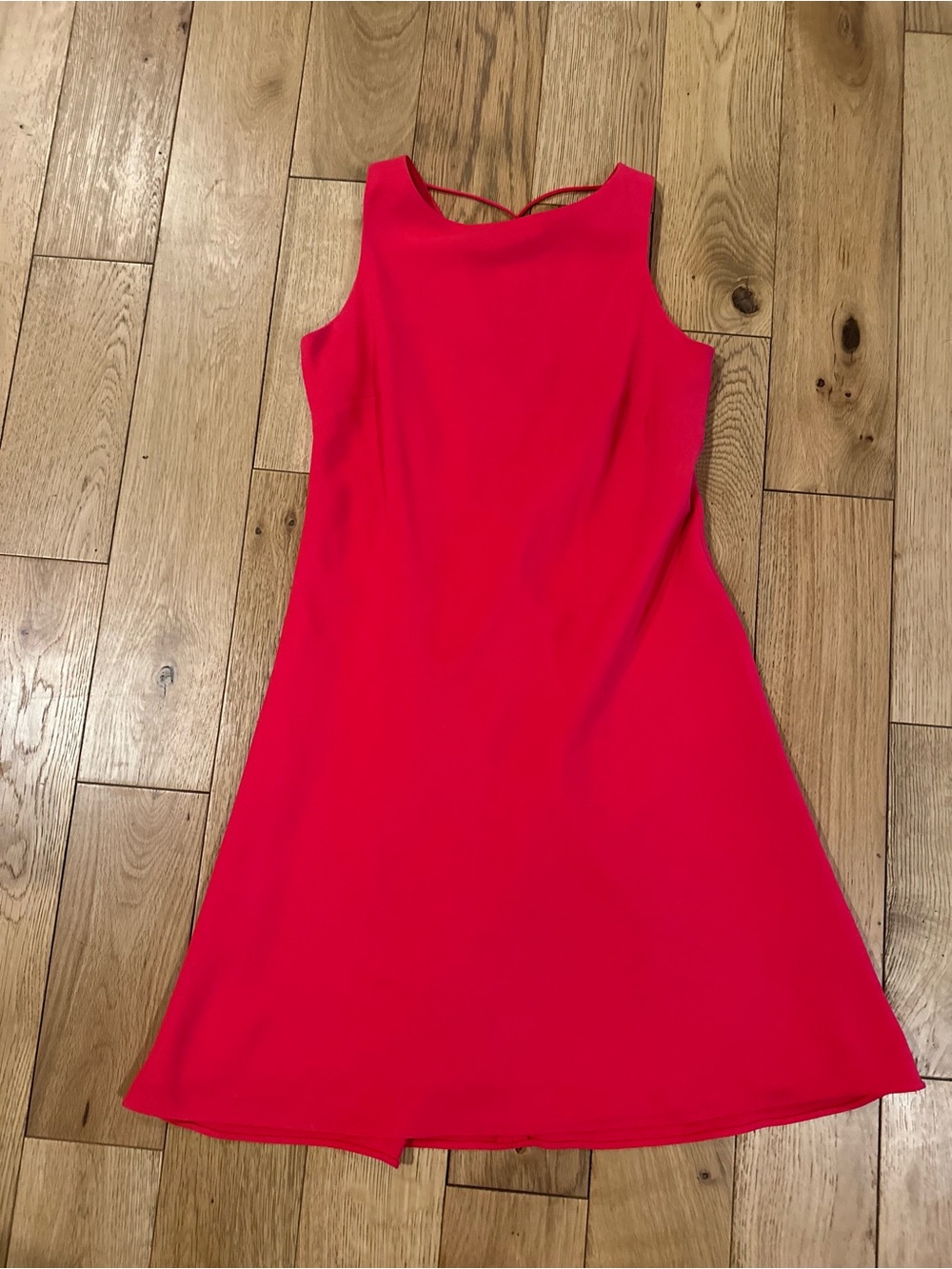 Evan Picone hot pink shift dress